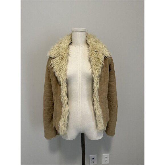 Antoni And Alison Nouveau Edition Size 10 Faux Fur Coat - Picture 6 of 12